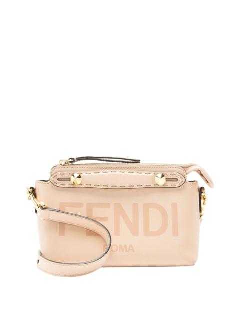 FENDI Beige Leather By The Way Logo Mini Bag (Authentic Pre-Loved)