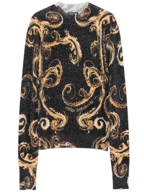 Chromo Couture-print sweater