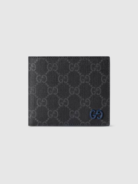 Blue interior GG bi-fold wallet