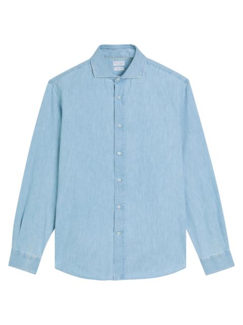 Brunello Cucinelli Denim Shirt
