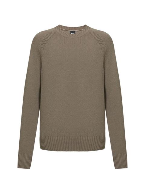 raglan-sleeve sweater
