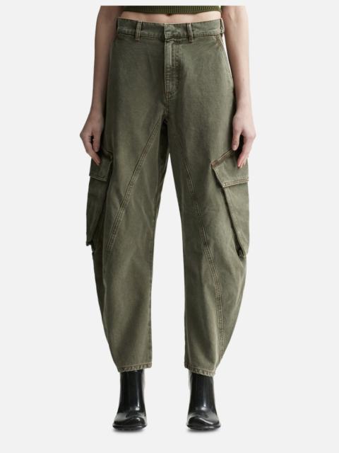 TWISTED CARGO TROUSERS