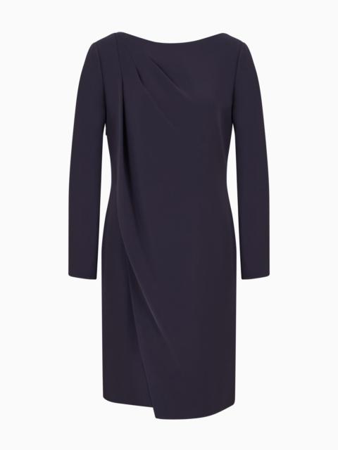 TECHNICAL CADY DRESS WITH FRONT PANEL