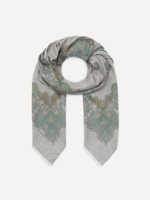 Orfeo Paisley Jacquard Cotton-Blend Scarf