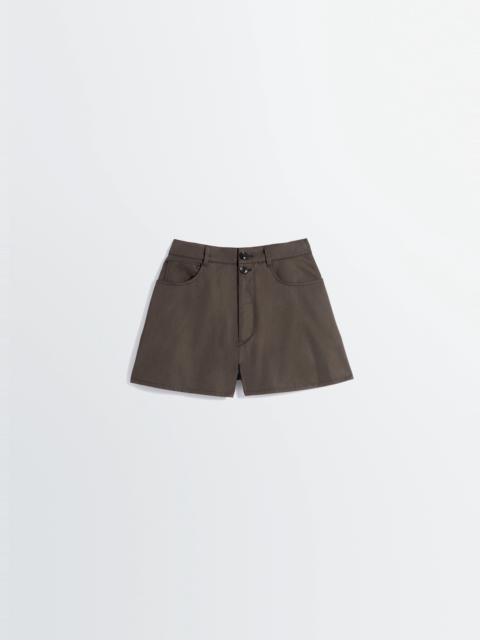SHORTS IN COTTON TWILL