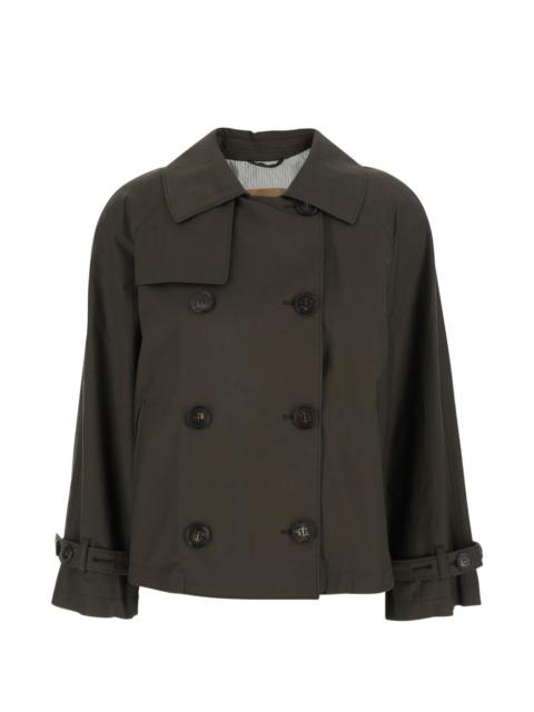 MTCZENO double-breasted trench coat