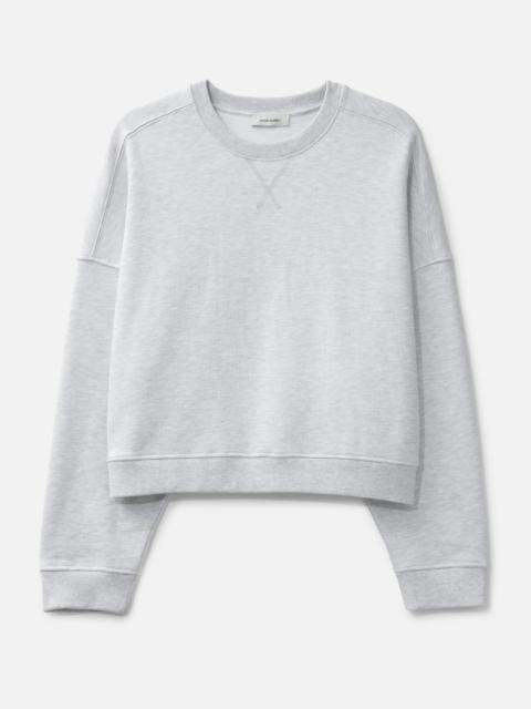BOX CREW HEATHER GREY