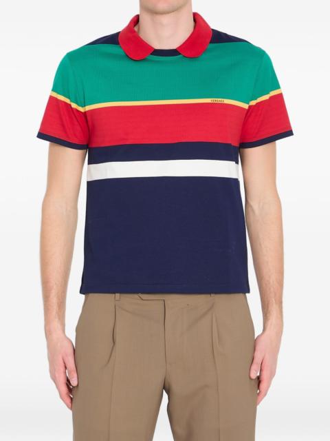 striped logo T-shirt