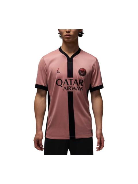 Air Jordan Dri-FIT Paris Saint-Germain 2024/25 Stadium Third Replica Jersey 'Rust Pink Black' FQ2024