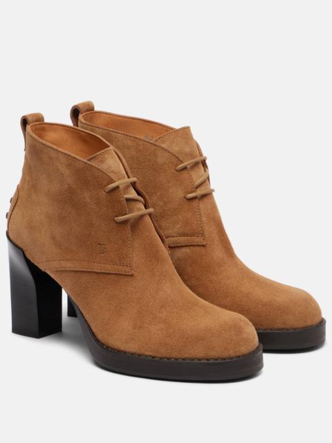 BH Bootie 80 suede ankle boots