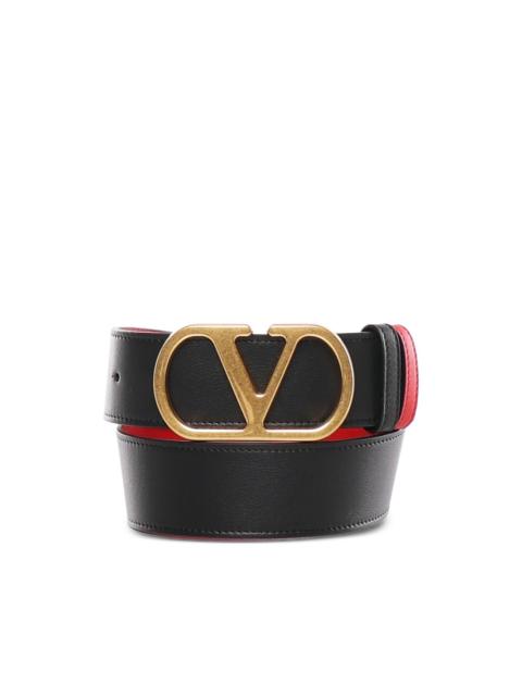 logo buckle belt