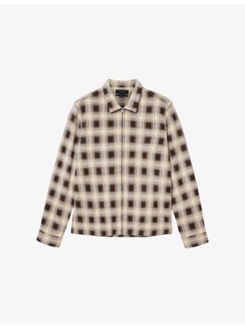 Krater Check-Print Woven Shirt