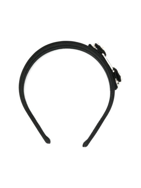 crystal-embellished headband