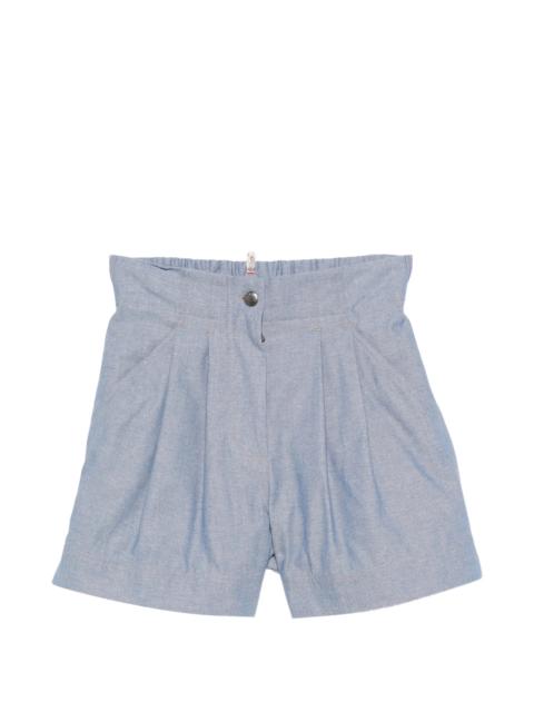 Moncler Grenoble Pleated Button Shorts
