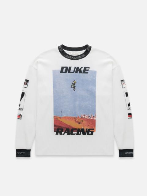 DR Motocross Vintage White Waffle Top