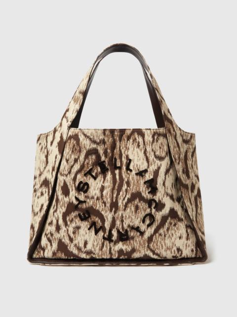 Logo Large Cloud Leopard Tote Bag