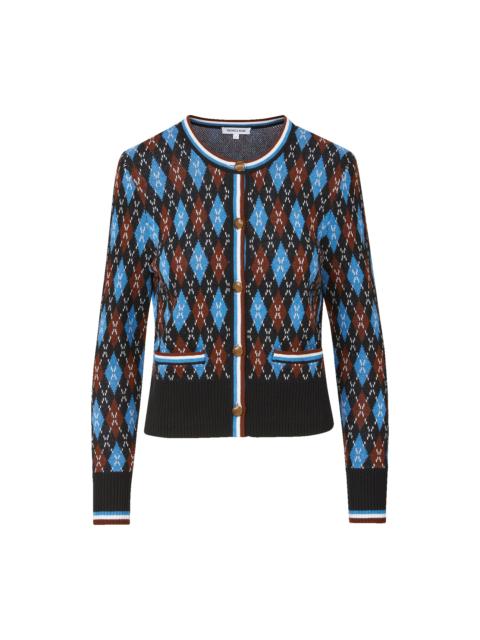SYLVANE ARGYLE CARDIGAN