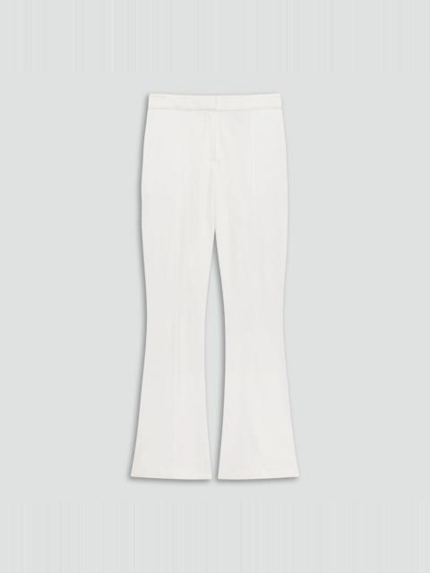 Seamed Kick Pant in Stretch Cotton-Blend