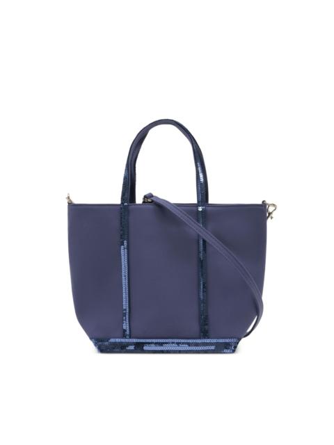 sequin-detail tote bag