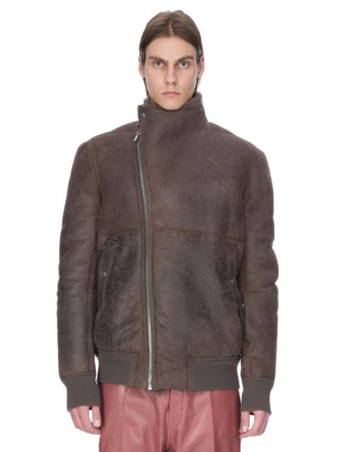 Shearling Jacket Dark gray