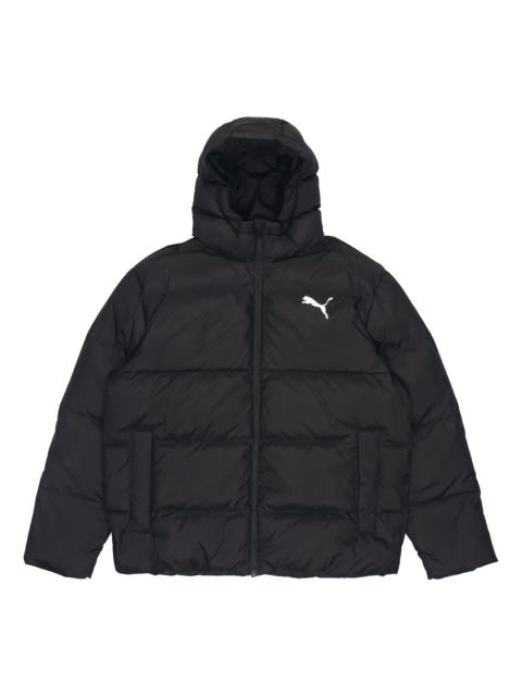 PUMA Essential Down Coat 'Black White' 586929-01