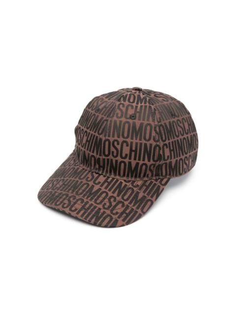 jacquard logo-motif baseball cap