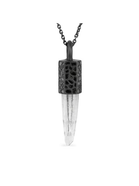 talisman quartz necklace