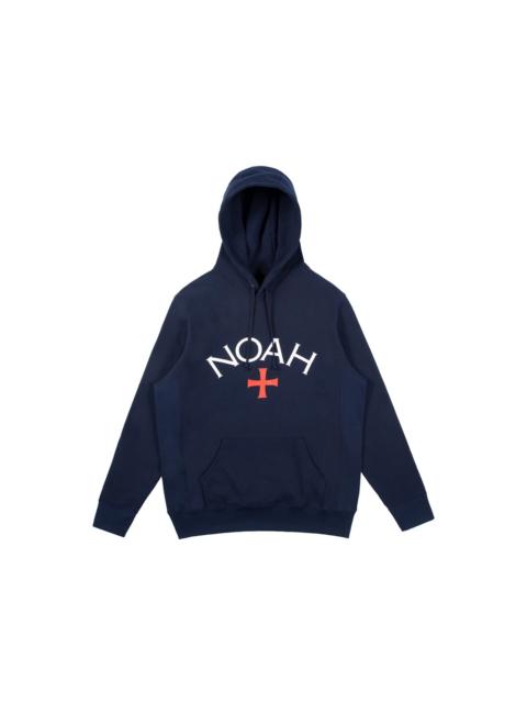 Noah Core Logo Hoodie Navy
