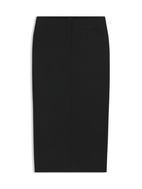 PENCIL SKIRT IN WOOL