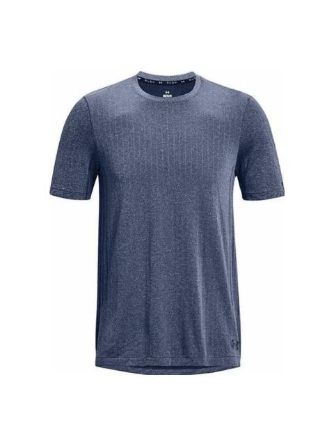 Under Armour Rush Seamless Short Sleeve T-shirt 'Academy' 1373724-408