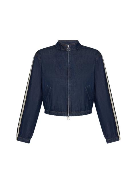 GIGI DENIM TRACK JACKET