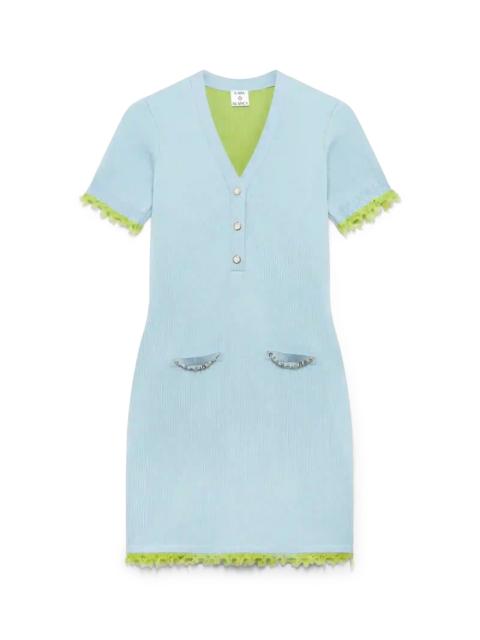 Double Face Merino Mini Dress