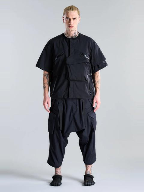 V1A-M Nylon Stretch Interops Vest Black