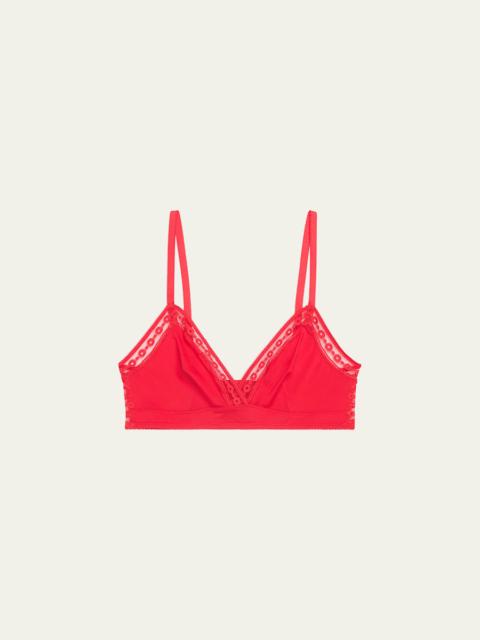 Rituel Lace & Jersey Triangle Bralette