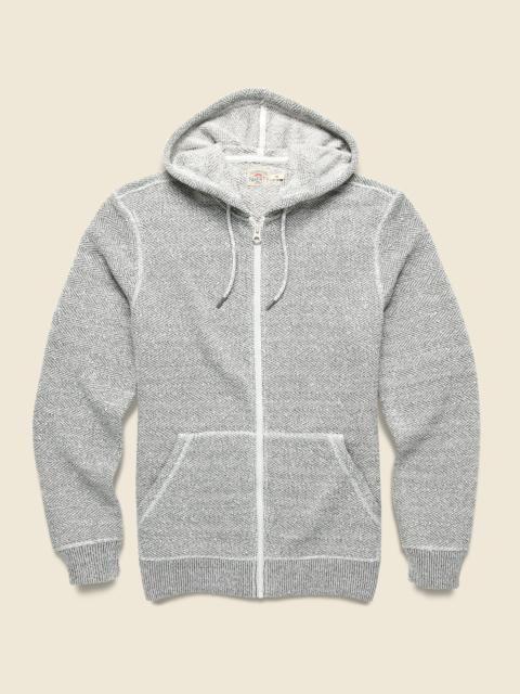 Whitewater Zip Hoodie - Grey Shell Loop