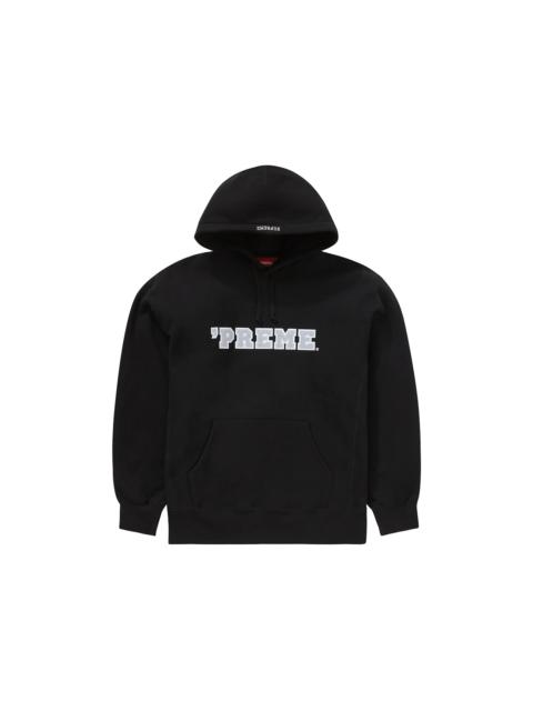 Supreme Preme Hooded Sweatshirt Black