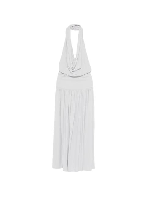 Spoe pleated midi dress