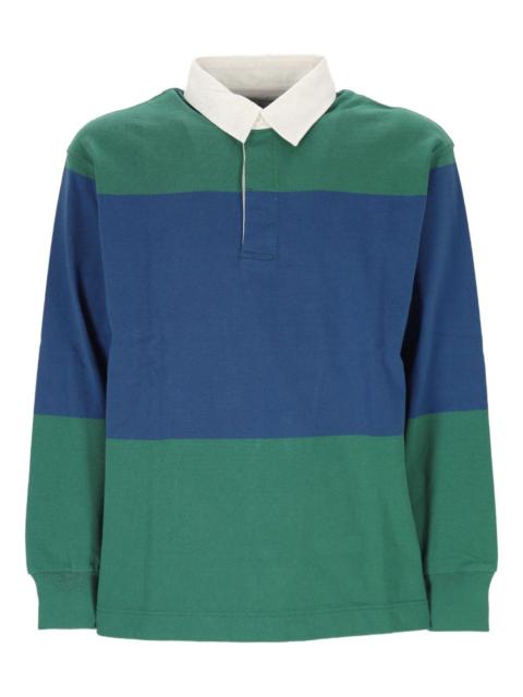 colourblock polo shirt