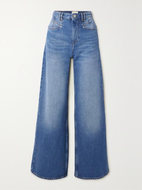 Lemony High-rise Wide-leg Jeans
