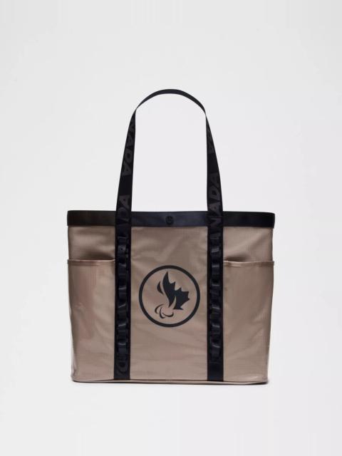 Team Canada Ripstop Cinch-Closure Tote Bag 20L *CPC Logo