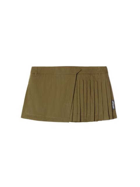 Green Savana Mini Skirt
