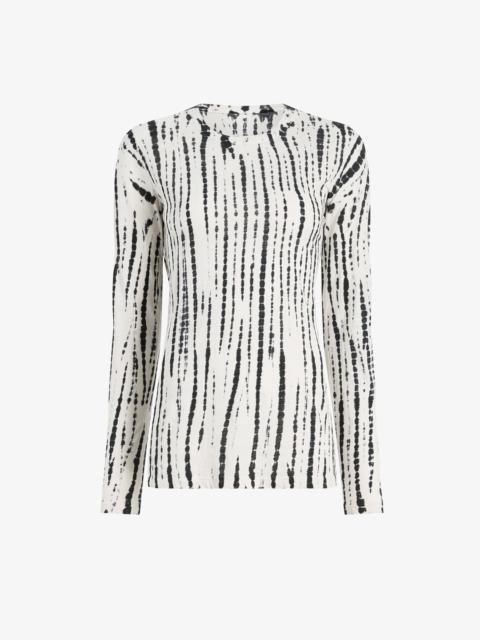 Mia T-Shirt in Tie Dye Tissue Jersey