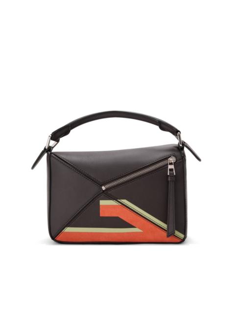 small Puzzle Futurist Cat tote bag