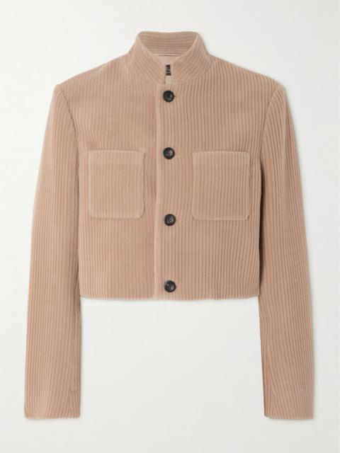 Cashmere-corduroy Jacket
