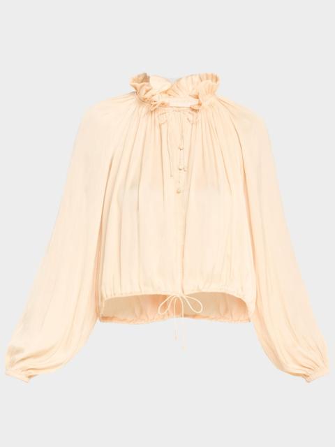 Laurette Long-Sleeve Blouse