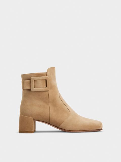 Très Vivier Booties in suede
