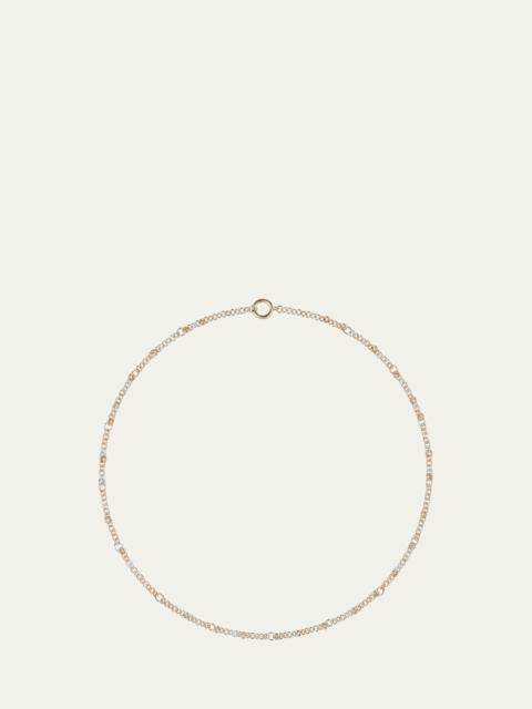 Tricolor Cable Chain Necklace