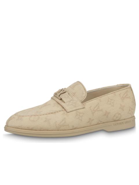 LOUIS VUITTON Estate Loafers Shoes 'Beige Monogram' 1ABFOE