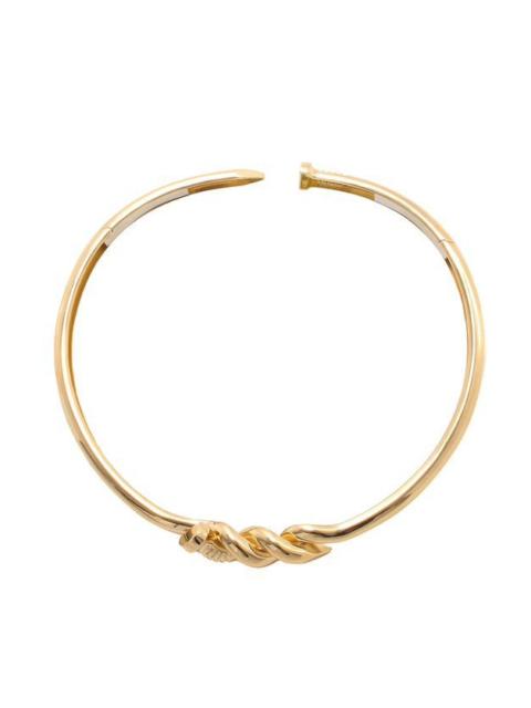 Polished Twist Nail Collar