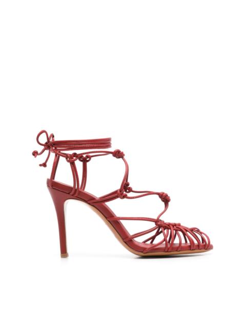 95mm slender-heel sandals